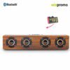 SPEAKER BLUETOOTH RETRO BAMBOO - Imagen 2