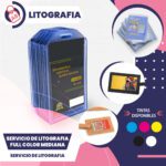 SERVICIO DE LITOGRAFIA FULL COLOR MEDIANA