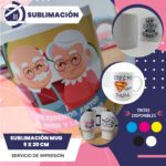SERVICIO DE SUBLIMACION MUG 9 X 20 CM