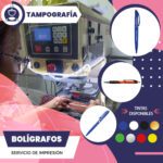 SERVICIO DE TAMPOGRAFIA EN BOLIGRAFOS