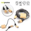 CABLE MULTICARGADOR ECO FAST 65W