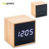 RELOJ LED BAMBOO