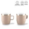 SET DE MUGS METALICOS STYLOR 200ML - Imagen 3