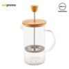 CAFETERA EN VIDRIO Y BAMBU 600ML - Imagen 2