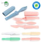 SET DE CUBIERTOS ECO MATERIAL ANTIBACTERIANO