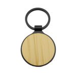 LLAVERO BAMBU REDONDO BLACK