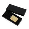 LLAVERO BAMBU RECTANGULAR BLACK - Imagen 2