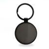 LLAVERO CROMO REDONDO BLACK
