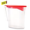 JARRA PLASTICA OVALADA 1000ML - PRODUCCION NACIONAL - Imagen 3