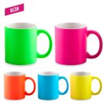 MUG CERAMICA NEON 11OZ