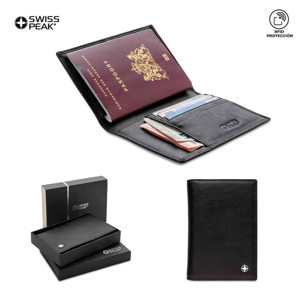 PORTAPASAPORTE BOOK SWISS PEAK PORTAPASAPORTE BOOK SWISS PEAK - Imagen 1
